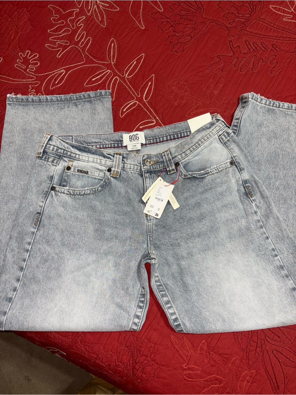 BDG Kayla Lowrider Flare Jeans SZ 34 NWT